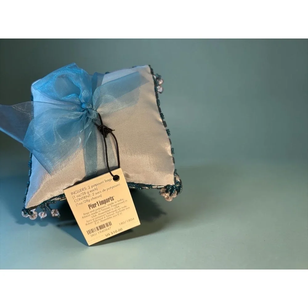 Vintage Pier 1 Imports Oceans Potpourri‎ Sachet Set, circa 2003–2008, NWT